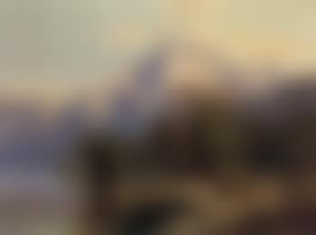 Resting by mountain lake (preview)