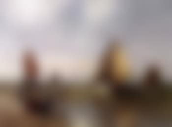 North Sea fishing boats off beach (preview)