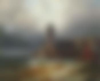 Seascape with vessel in rough seas (preview)