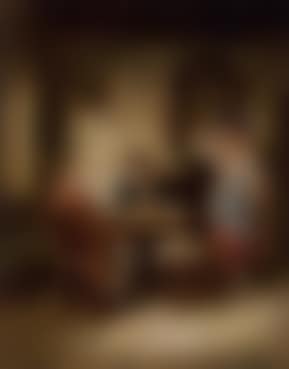Interior scene with figures (preview)
