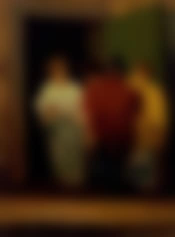 Three women on the doorstep (preview)