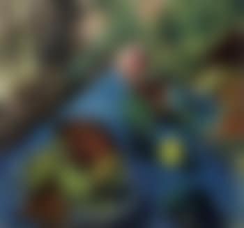 Nature morte au tapis bleu (preview)
