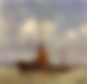 Sailing barge in a swell (preview)