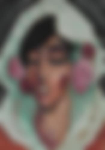 Spanierin mit geschlossenen Augen (preview)