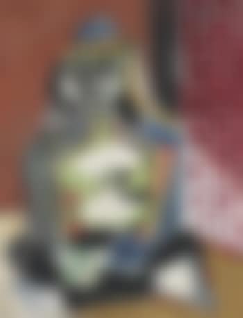 Femme accroupie au costume turc (Jacqueline) (preview)