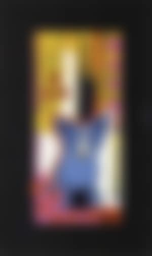 Blue dog behind the eight ball (preview)