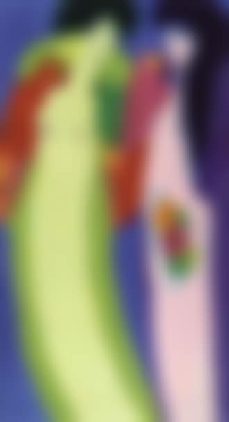 Two women with parrots (preview)