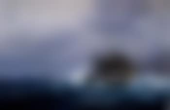 Ship in dangerous waters off the coast of Maine (preview)