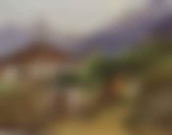 Farm with a pergola in the Alps (preview)