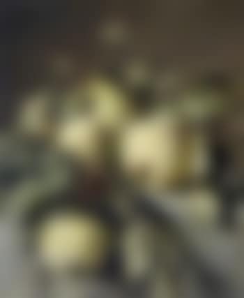 Still life with pears on a marble plinth (preview)