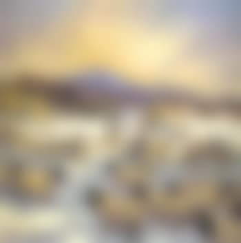 Sheep in a winter landscape (preview)