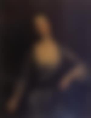 Portrait of a lady in a blue dress (preview)