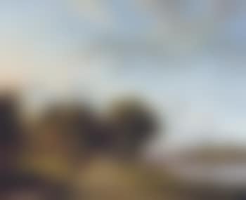 Shepherds with their flock along a calm sunlit river (preview)