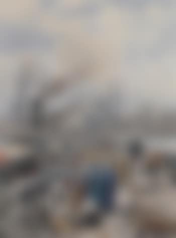 The Old Galatea Bridge connecting Karakoy to Eminonu Over the Golden Horn, Istanbul (preview)