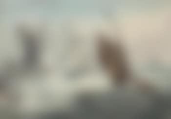 An English frigate heeling in the swell off a fortified tower (preview)