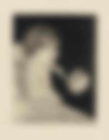 Mrs. Cassatt Knitting, Profile View (B. 75) (preview)