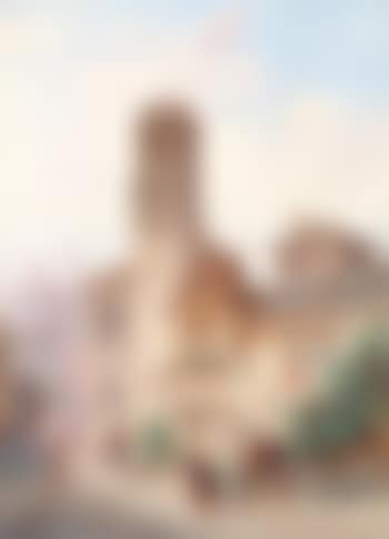 Washing day; The village square (preview)