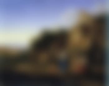 Ruinenlandschaft mit Nymphen und Hirten (preview)