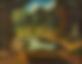 View of Forest Pond, Mount Auburn Cemetery, Cambridge, Massachusetts (preview)