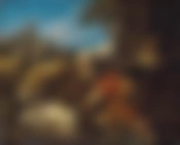 Italienische Landschaft mit Rastenden Hirten (preview)