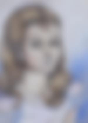 Portrait of a girl in a white dress (preview)