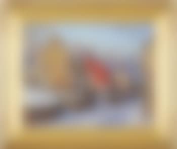 Winter Road- Pleasant Valley, Bucks County, Pennsylvania (preview)