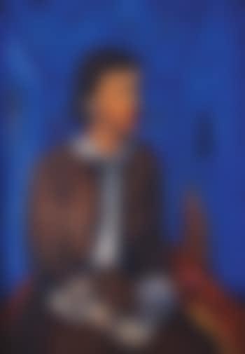 Mujer en cuarto azul (preview)