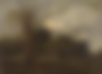 Resting time: Figures beside a tree in a wooded landscape (preview)