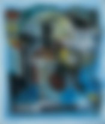 Composition 67 in blue (preview)