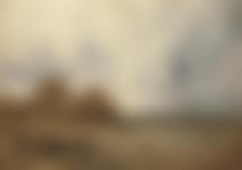 Saint-Denis in a stormy landscape (preview)