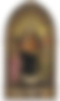 The Madonna and Child with Saints John the Baptist, Andrew, Anthony Abbot, and Nicholas of Bari; the Annunciation in the predella (preview)