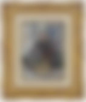 Lady resting in a chair by a window (preview)