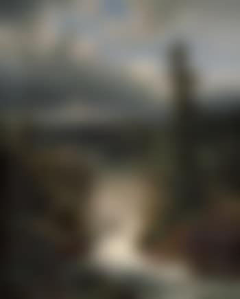 Landschaft mit Wildbach (preview)