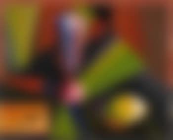 Stilleben mit Glas und Zitrone (preview)