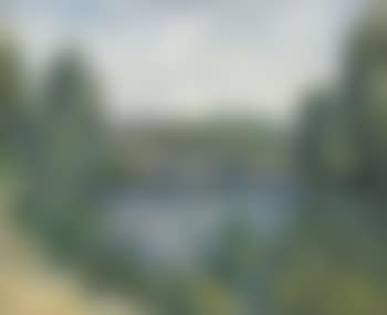 Le pont et le barrage à Pontoise (preview)