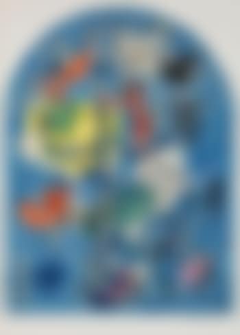 Jerusalem Windows: La Tribu de Dan by Marc Chagall (preview)