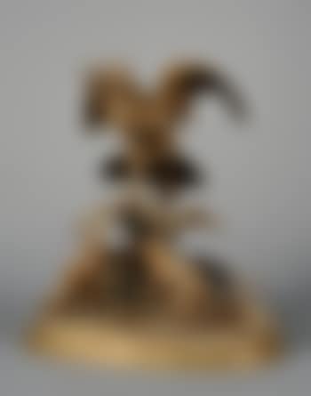 Figure of a Cockatoo and Monkeys (preview)