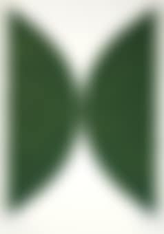 Colored Paper Image II (Dark Green Curve) (A. 142) (preview)