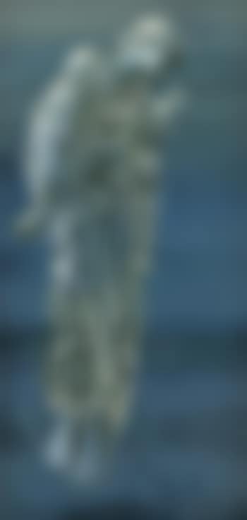 Study of drapery for the angel in the Annunciation (preview)