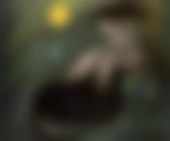 Figure with black pond and serpent (preview)