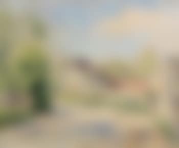 La route du village au printemps (preview)