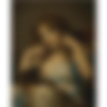 A young girl with a dog on her lap (preview)
