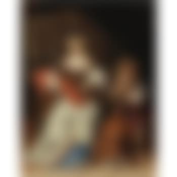 A Lady Playing The Lute And A Gentleman With A Viola Da Gamba (preview)