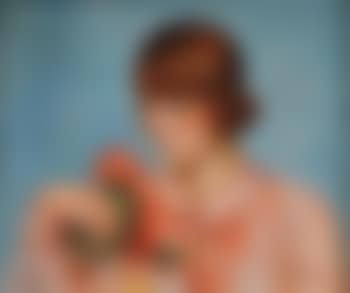 Jeune fille au bouquet de fleurs (preview)