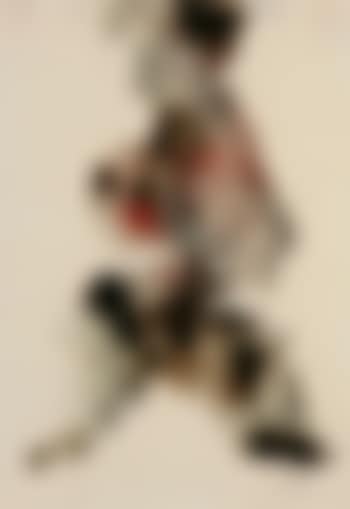 Untitled Abstraction in Brown, Black and Red (preview)