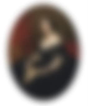 Portrait of a lady with a fan (preview)