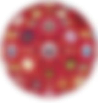 Flower Ball (3-D) Red Cliff (preview)