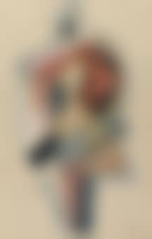 Standing woman (Sketch for sculpto-painting) (preview)