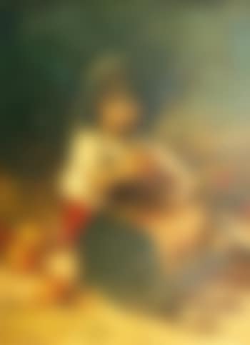 Little girl with apples (preview)