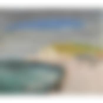 La Plage d'Étretat Avec Baigneurs (preview)